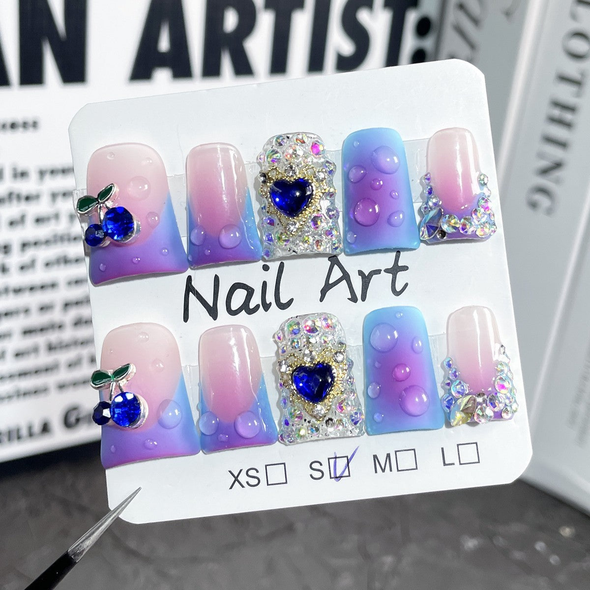 Handmade luxury nails - with diverse designs