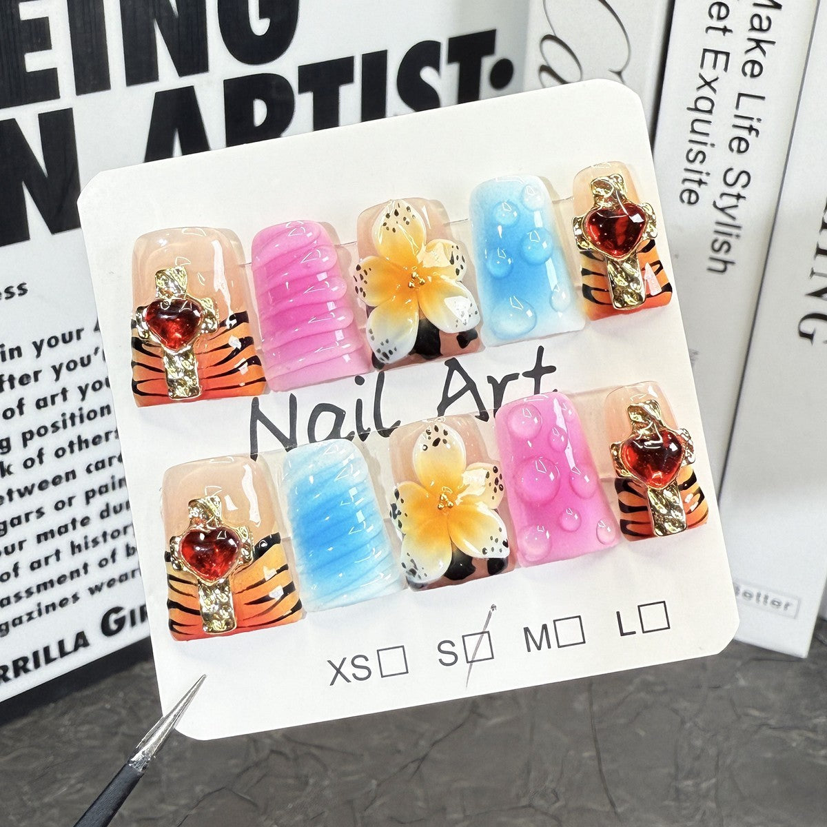 Handmade luxury nails - with diverse designs
