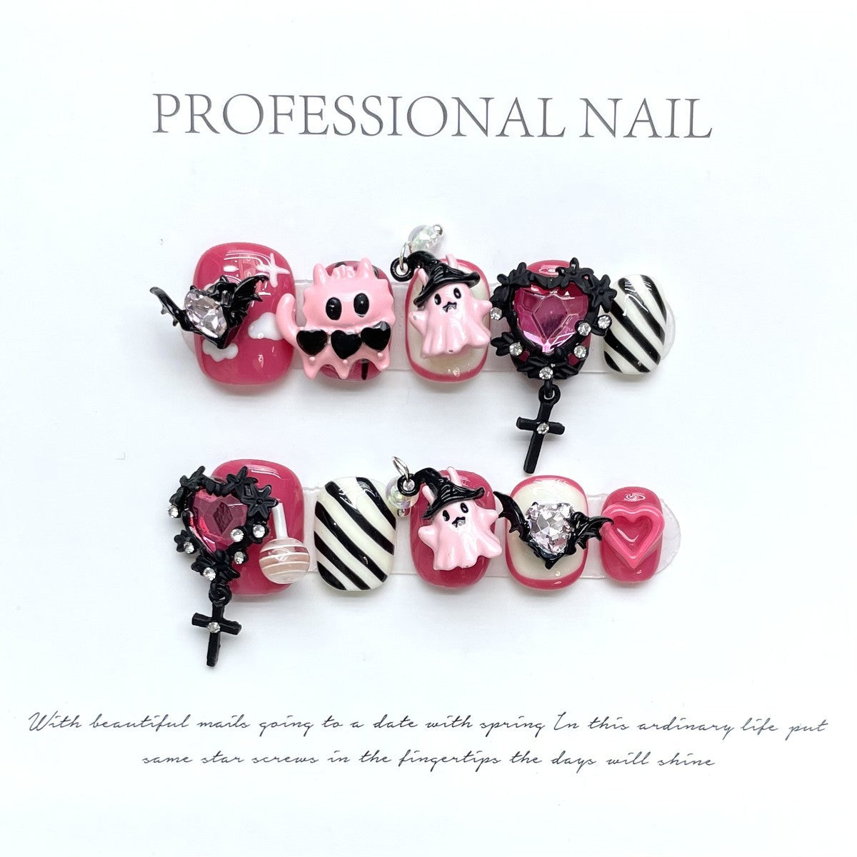 Handmade luxury nails - with diverse designs