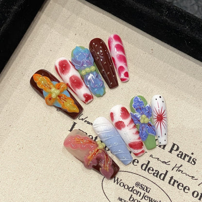 Handmade luxury nails - with diverse designs