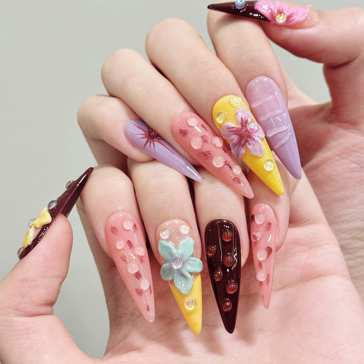 Handmade luxury nails - with diverse designs