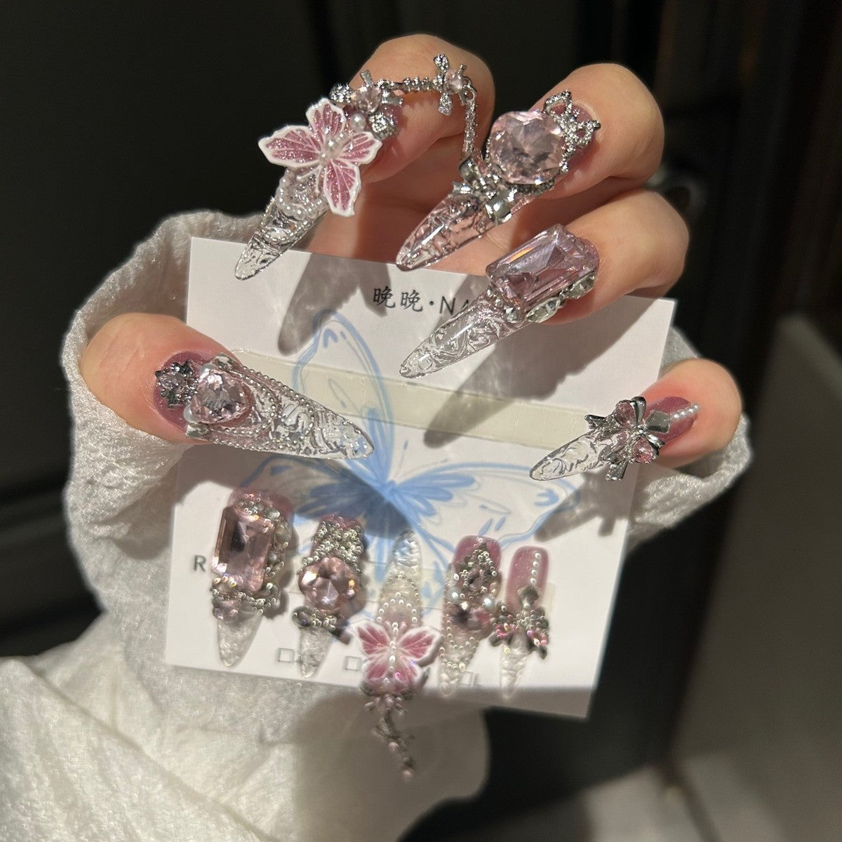 Handmade luxury nails - with diverse designs