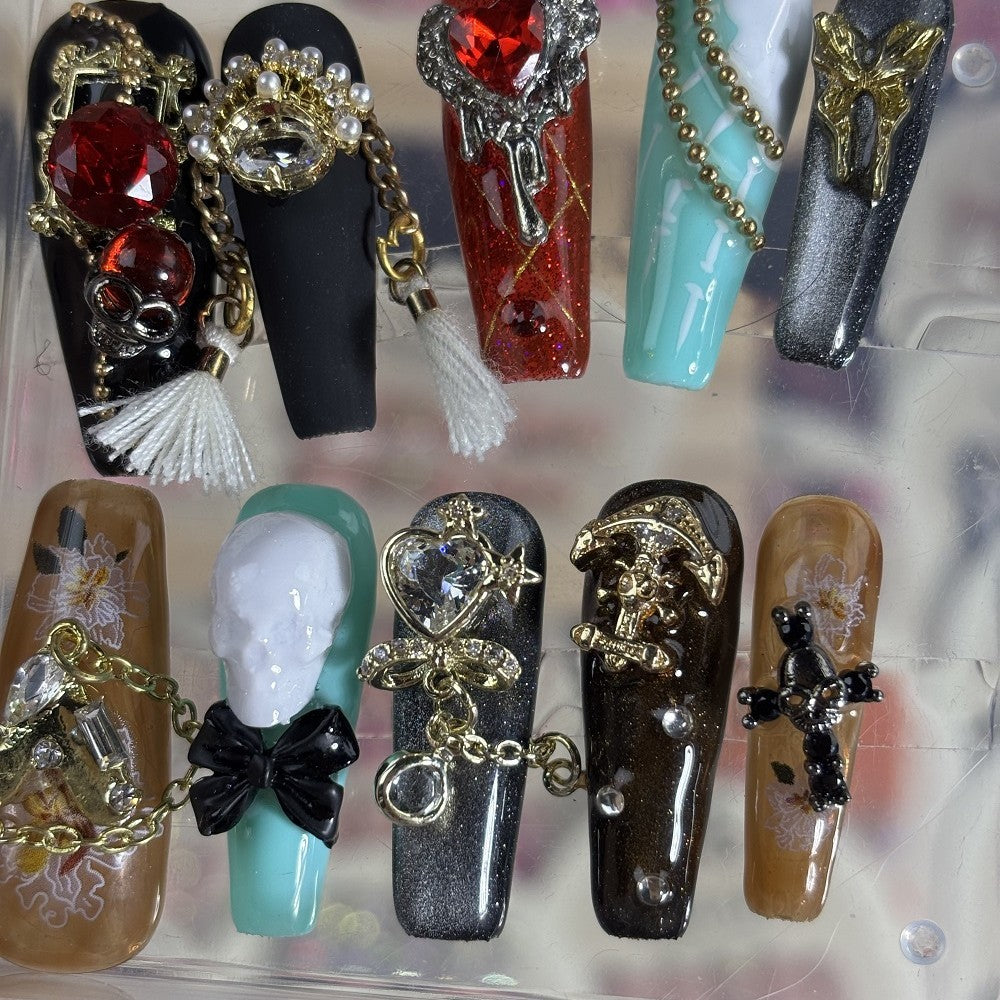 Handmade luxury nails - with diverse designs