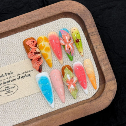 Handmade luxury nails - with diverse designs