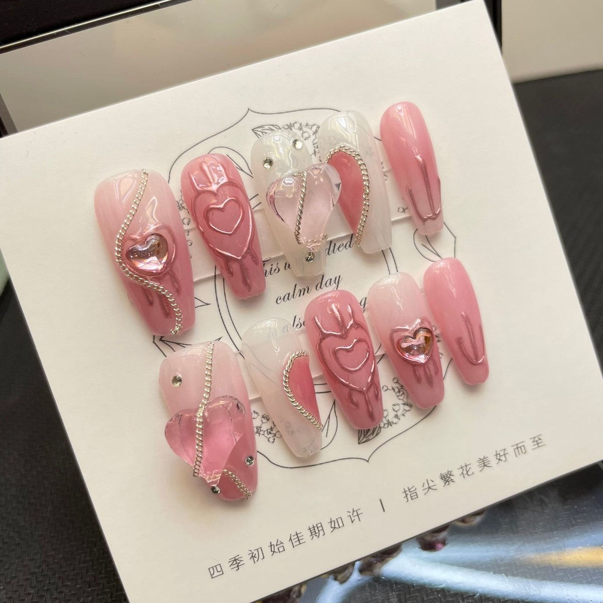 Handmade luxury nails - with diverse designs