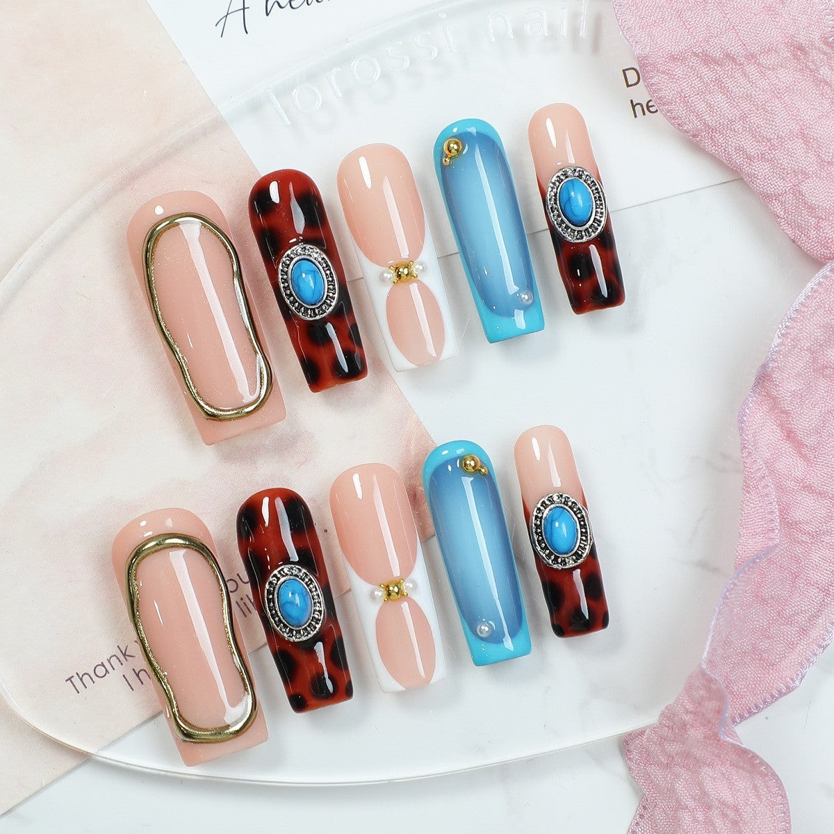 Handmade luxury nails - with diverse designs