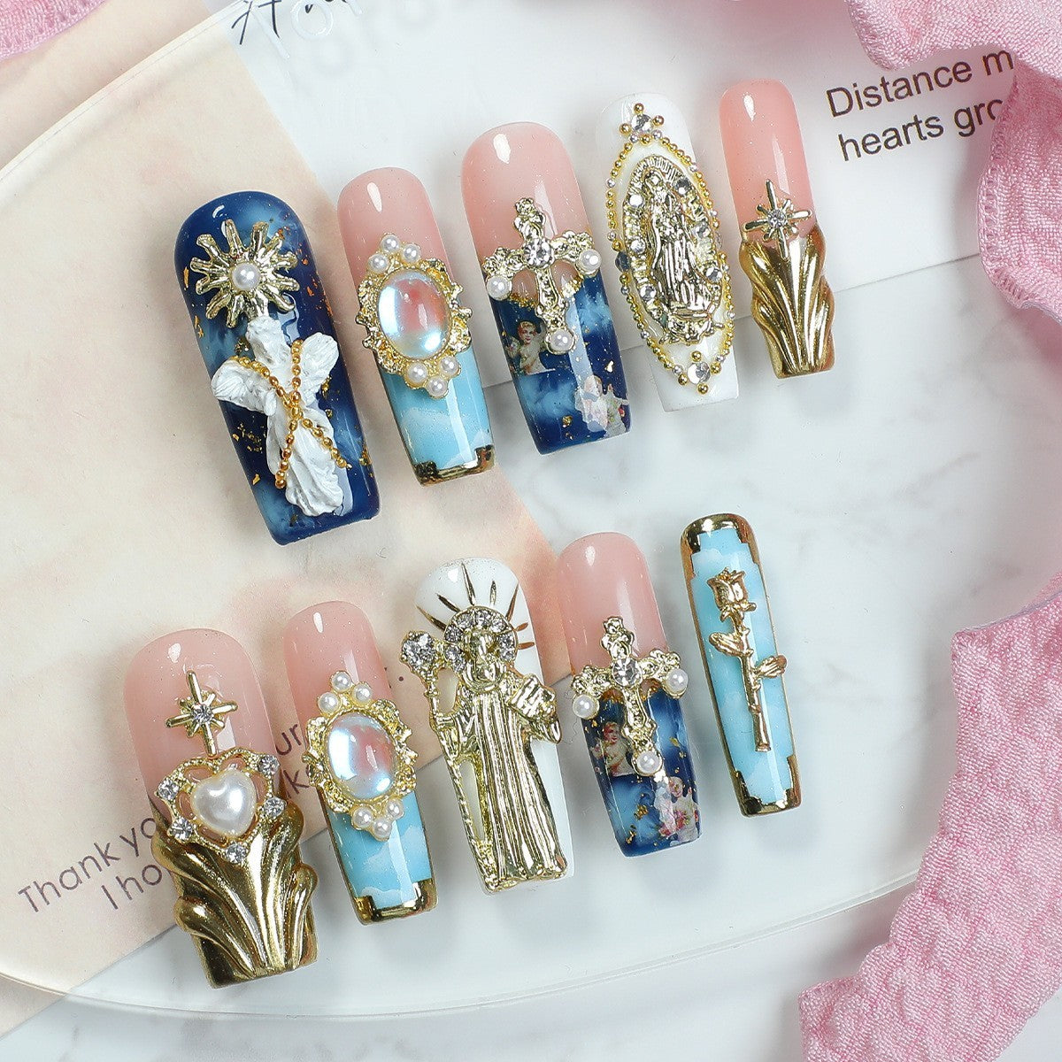 Handmade luxury nails - with diverse designs