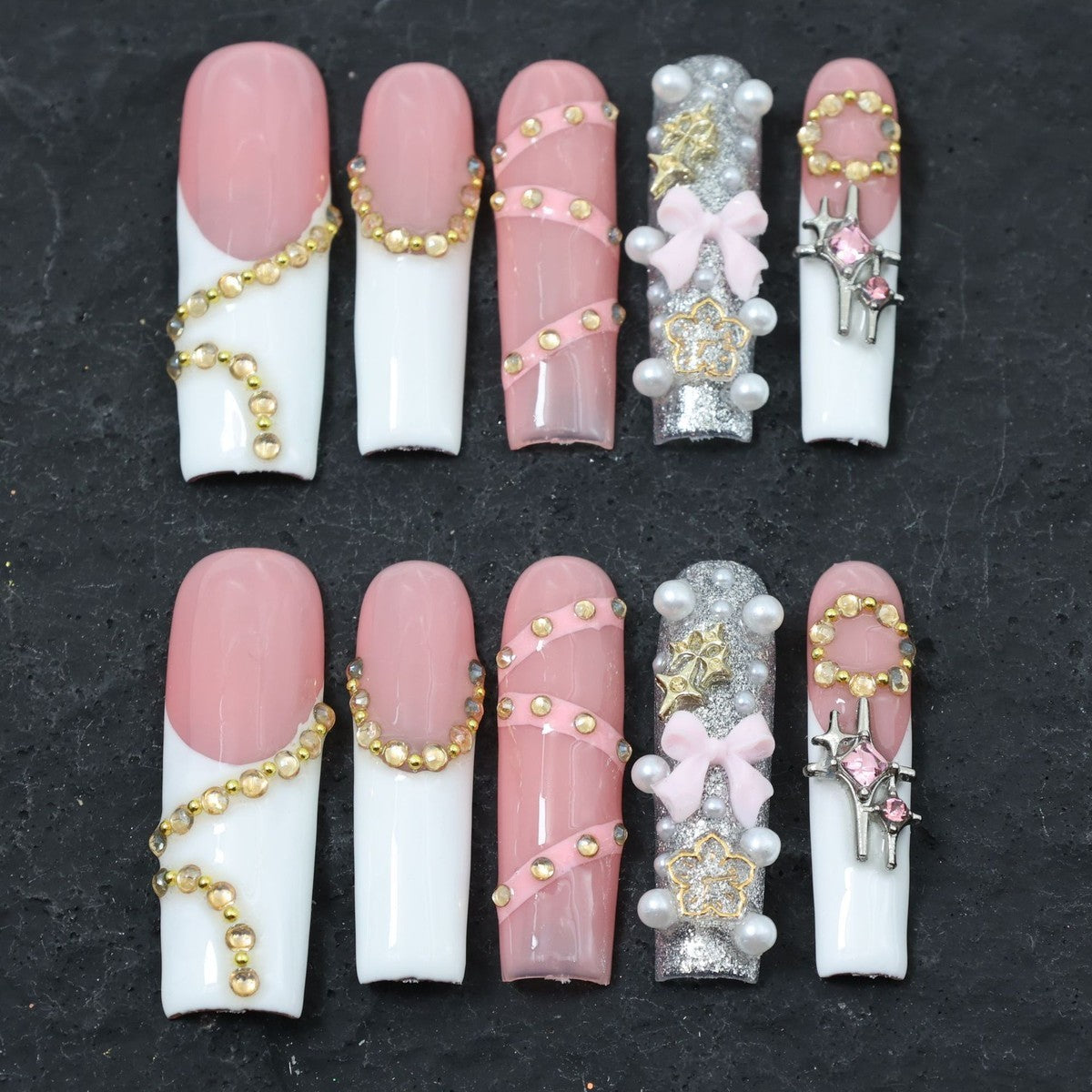 Handmade luxury nails - with diverse designs