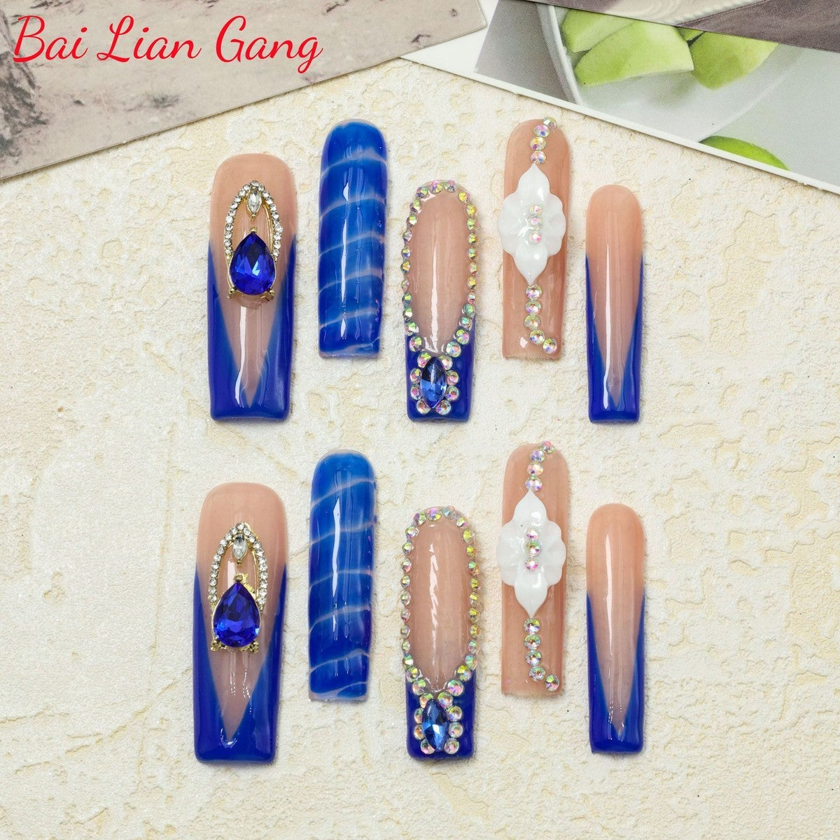 Handmade luxury nails - with diverse designs