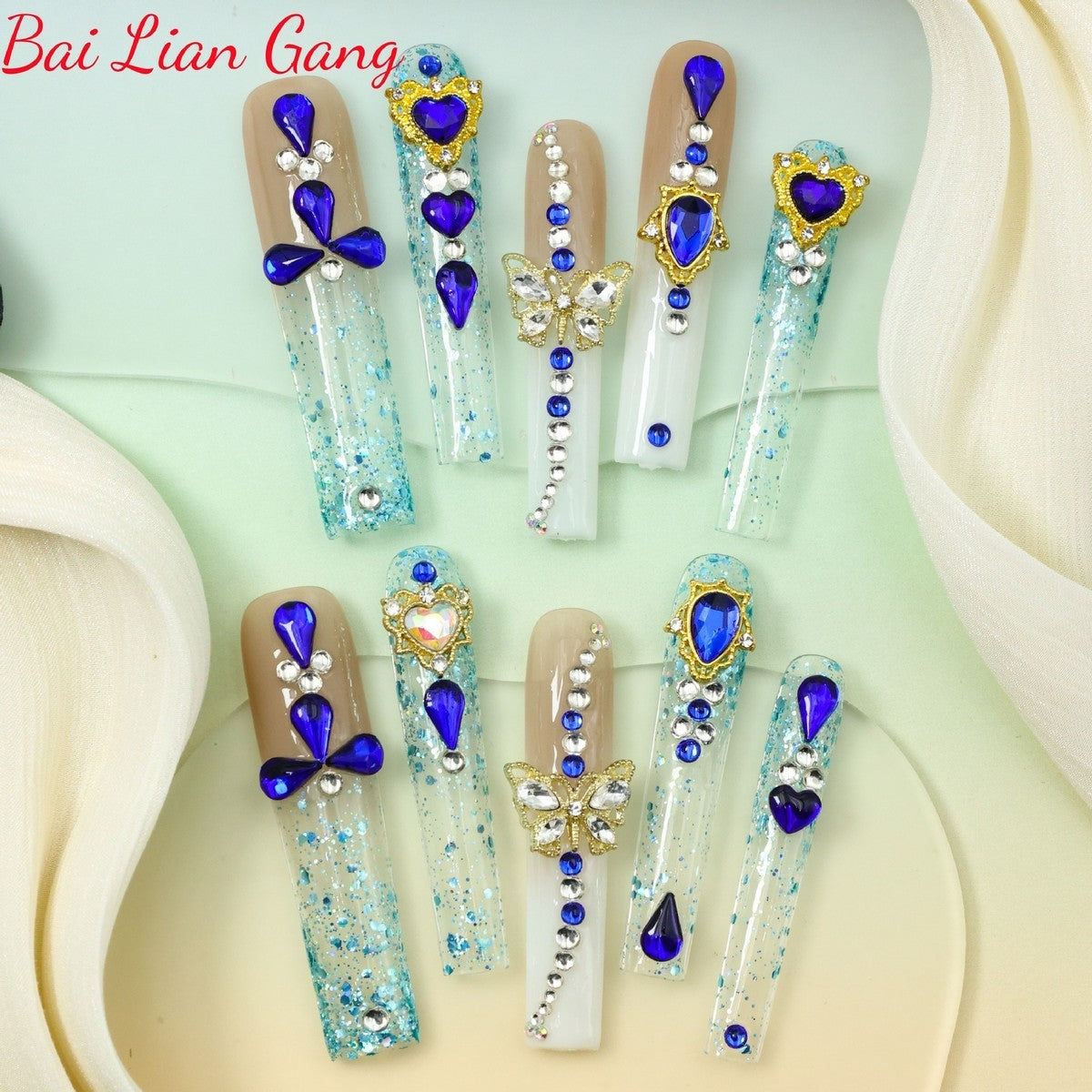Handmade luxury nails - with diverse designs