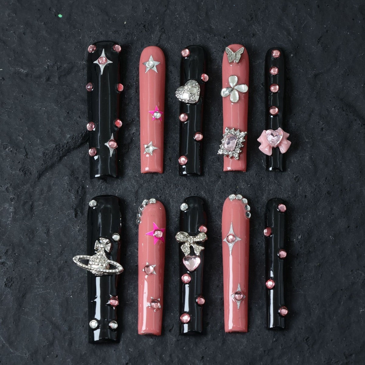 Handmade luxury nails - with diverse designs