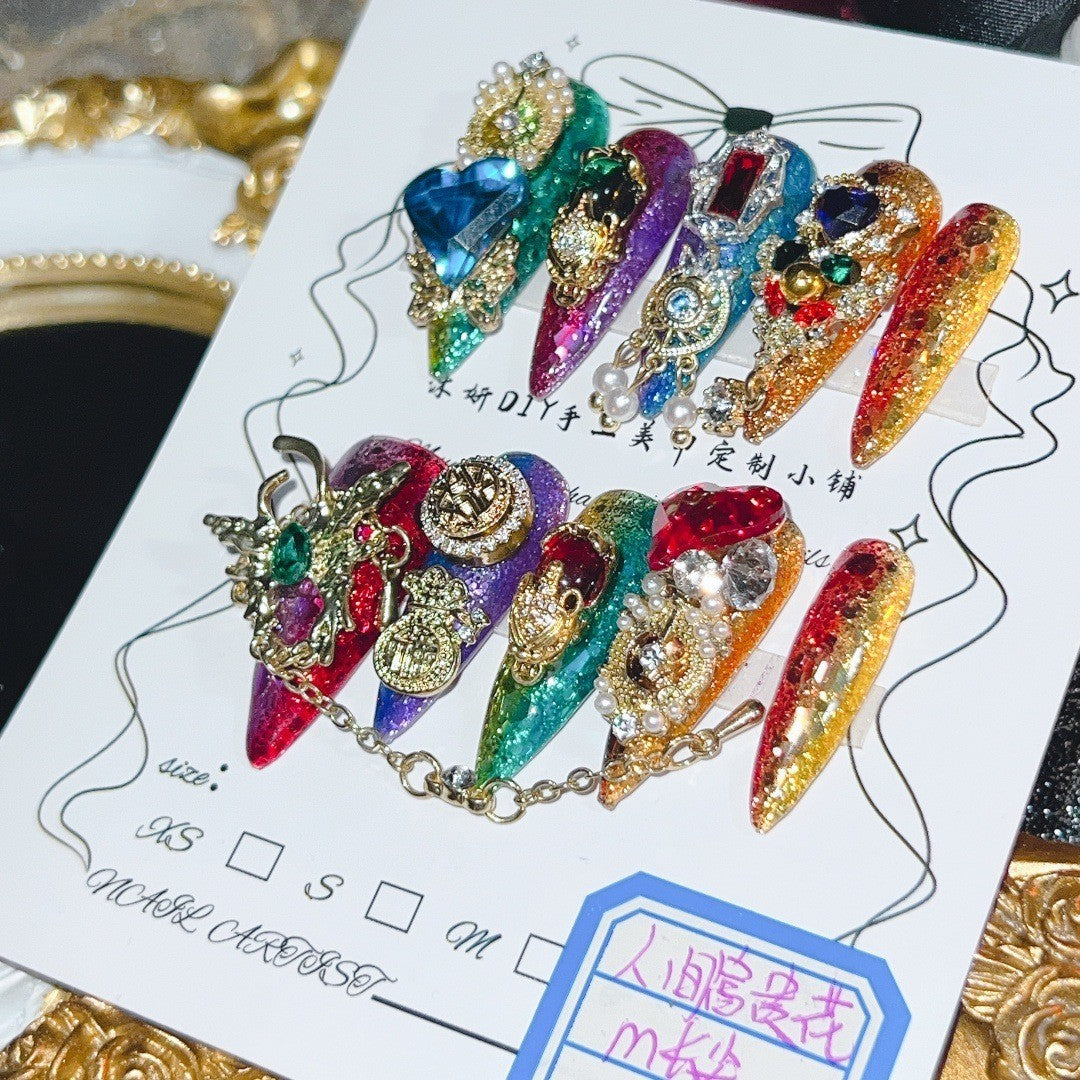 Handmade luxury nails - with diverse designs