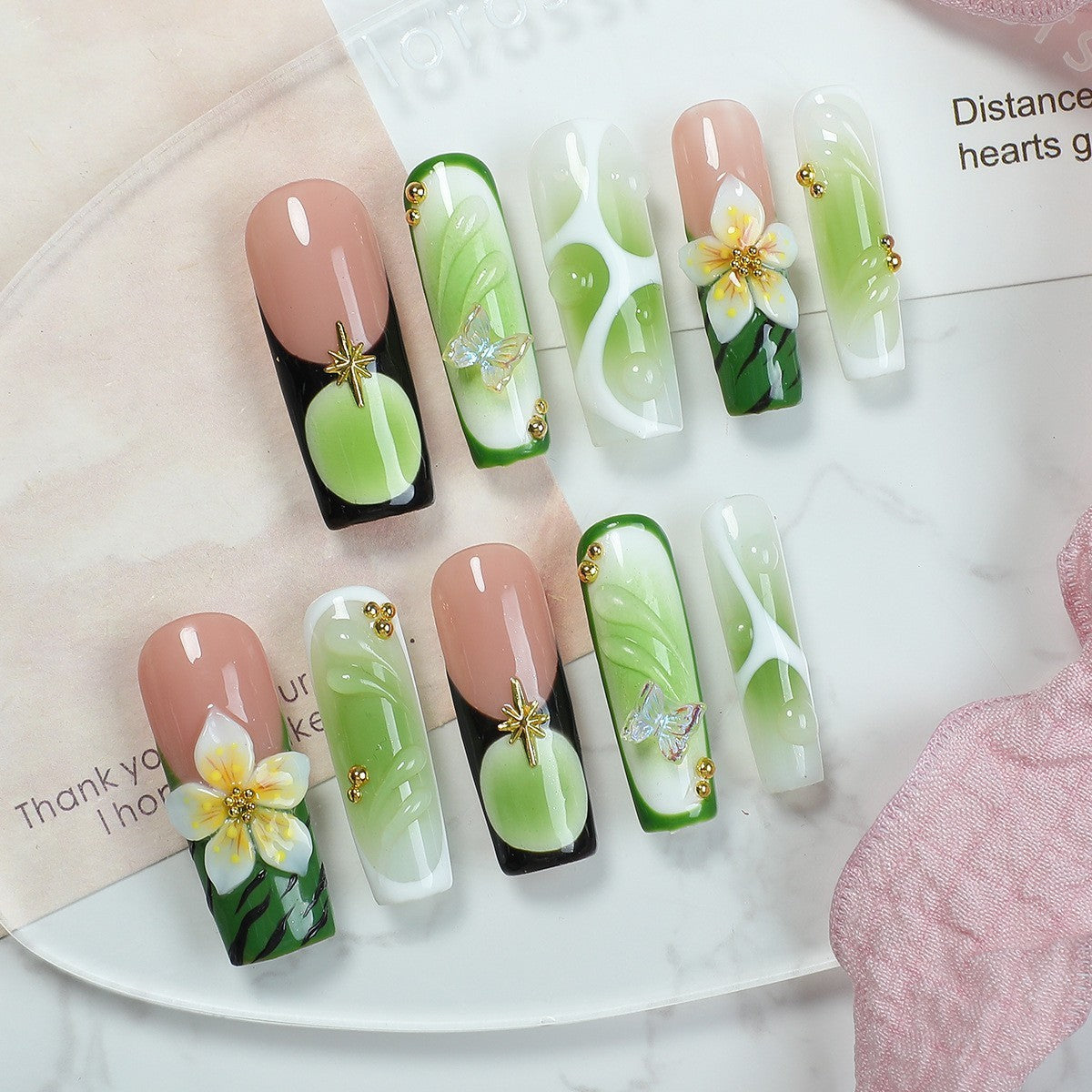 Handmade luxury nails - with diverse designs